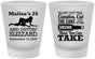Custom Birthday Frosted Shot Glasses - 25th Strip Club | 20102