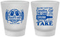 Custom Birthday Frosted Shot Glasses - 40th | 20103