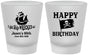 Custom Birthday Frosted Shot Glasses - 60th Pirate | 20106