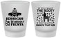 Custom Birthday Frosted Shot Glasses - 65th Mexico | 20108