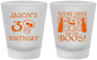 Custom Birthday Frosted Shot Glasses - 30th Halloween | 20112