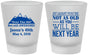 Custom Birthday Frosted Shot Glasses - 40th Over The Hill | 20121