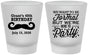 Custom Birthday Frosted Shot Glasses - 40th | 20131