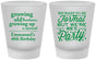 Custom Birthday Frosted Shot Glasses - 40th | 20135