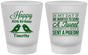 Custom Birthday Frosted Shot Glasses - 40th | 20139