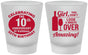 Custom Birthday Frosted Shot Glasses - 40th | 20151