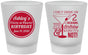 Custom Birthday Frosted Shot Glasses - 30th | 20172