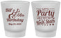 Custom Birthday Frosted Shot Glasses - 60th Rock Star | 20174