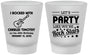 Custom Birthday Frosted Shot Glasses - 45th Rock Star | 20176