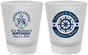 Custom Birthday Frosted Shot Glasses - 75th Nautical | 20178