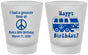 Custom Birthday Frosted Shot Glasses - 60th | 20186