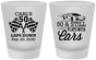 Custom Birthday Frosted Shot Glasses - 50th Race Car | 20187