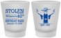 Custom Birthday Frosted Shot Glasses - 40th | 20193