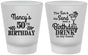 Custom Birthday Frosted Shot Glasses - 50th | 20203