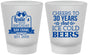 Custom Birthday Frosted Shot Glasses - 30th | 20218