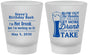 Custom Birthday Frosted Shot Glasses - Beer Drunk | 20230