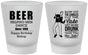 Custom Birthday Frosted Shot Glasses - 40th | 20231