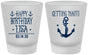 Custom Birthday Frosted Shot Glasses - Getting Nauti | 20239