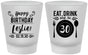 Custom Birthday Frosted Shot Glasses - 30th | 20240