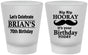 Custom Birthday Frosted Shot Glasses - 70th | 20251