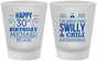 Custom Birthday Frosted Shot Glasses - 30th | 20257