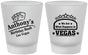 Custom Birthday Frosted Shot Glasses - Las Vegas | 20264