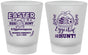 Custom Easter Frosted Shot Glasses - Eggcited For Hunt Bunny | 210006