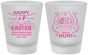 Custom Easter Frosted Shot Glasses - Born To Hunt Bunny | 210007