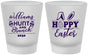 Custom Easter Frosted Shot Glasses - Hoppy Bunny Eggs | 210012