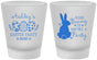 Custom Easter Frosted Shot Glasses - Bunny Eggs | 210017