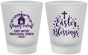 Custom Easter Frosted Shot Glasses - Easter Blessings Church | 210024
