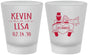 Custom Wedding Frosted Shot Glasses - Just Married | 212
