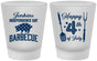 Custom 4th Of July Frosted Shot Glasses - Barbecue Bbq | 220001