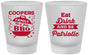 Custom 4th Of July Frosted Shot Glasses - Eat Drink Patriotic | 220002
