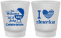 Custom 4th Of July Frosted Shot Glasses - Barbecue Bbq | 220007