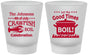 Custom 4th Of July Frosted Shot Glasses - Crawfish Boil | 220010