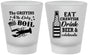 Custom 4th Of July Frosted Shot Glasses - Crawfish Boil | 220012