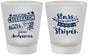 Custom 4th Of July Frosted Shot Glasses - Fireworks | 220021