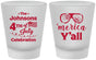 Custom 4th Of July Frosted Shot Glasses - Merica Yall | 220034