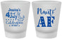 Custom 4th Of July Frosted Shot Glasses - Nautical Anchor | 220035