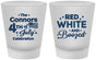 Custom 4th Of July Frosted Shot Glasses - Red White Booze | 220045
