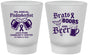 Custom Awareness Frosted Shot Glasses - Brats Boobs Beer | 230012