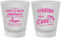Custom Awareness Frosted Shot Glasses - Fishing For A Cure | 230018