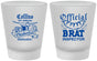 Custom Oktoberfest Frosted Shot Glasses - Brat Inspector | 240011