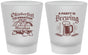 Custom Oktoberfest Frosted Shot Glasses - Beer Keg | 240014