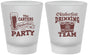 Custom Oktoberfest Frosted Shot Glasses - Drinking Team | 240018