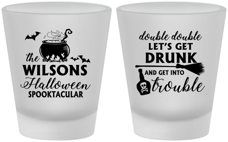 Custom Halloween Frosted Shot Glasses - Witch | 250011