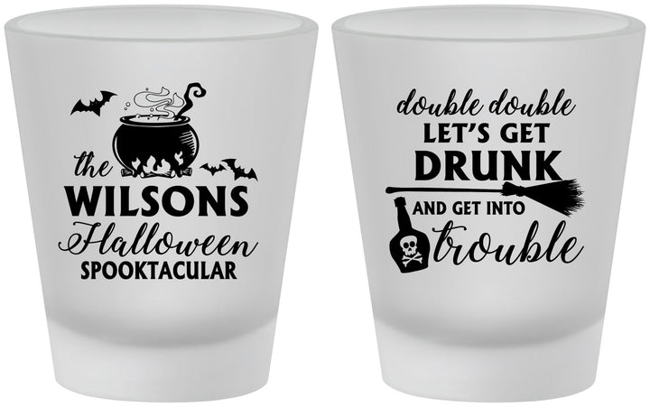 Custom Halloween Frosted Shot Glasses - Witch | 250011