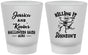 Custom Halloween Frosted Shot Glasses - Skeleton | 250017