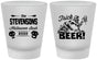 Custom Halloween Frosted Shot Glasses - Trick Or Beer | 250021